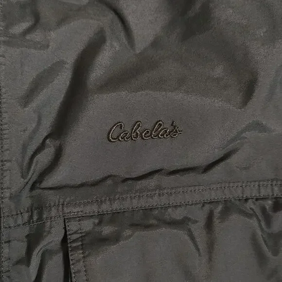VTG Cabelas Gore-tex Wading fly fishing gorpcore waterproof jacket mens L-Tall - Picture 4 of 11